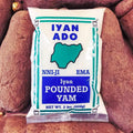 Golden Tropi Iyan Ado Pounded Yam 2 lb package of fufu flour by super-bobo on a white background.