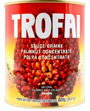 Super-Bobo Trofai Palm Cream in an 800g container, showcasing its creamy texture and vibrant packaging.